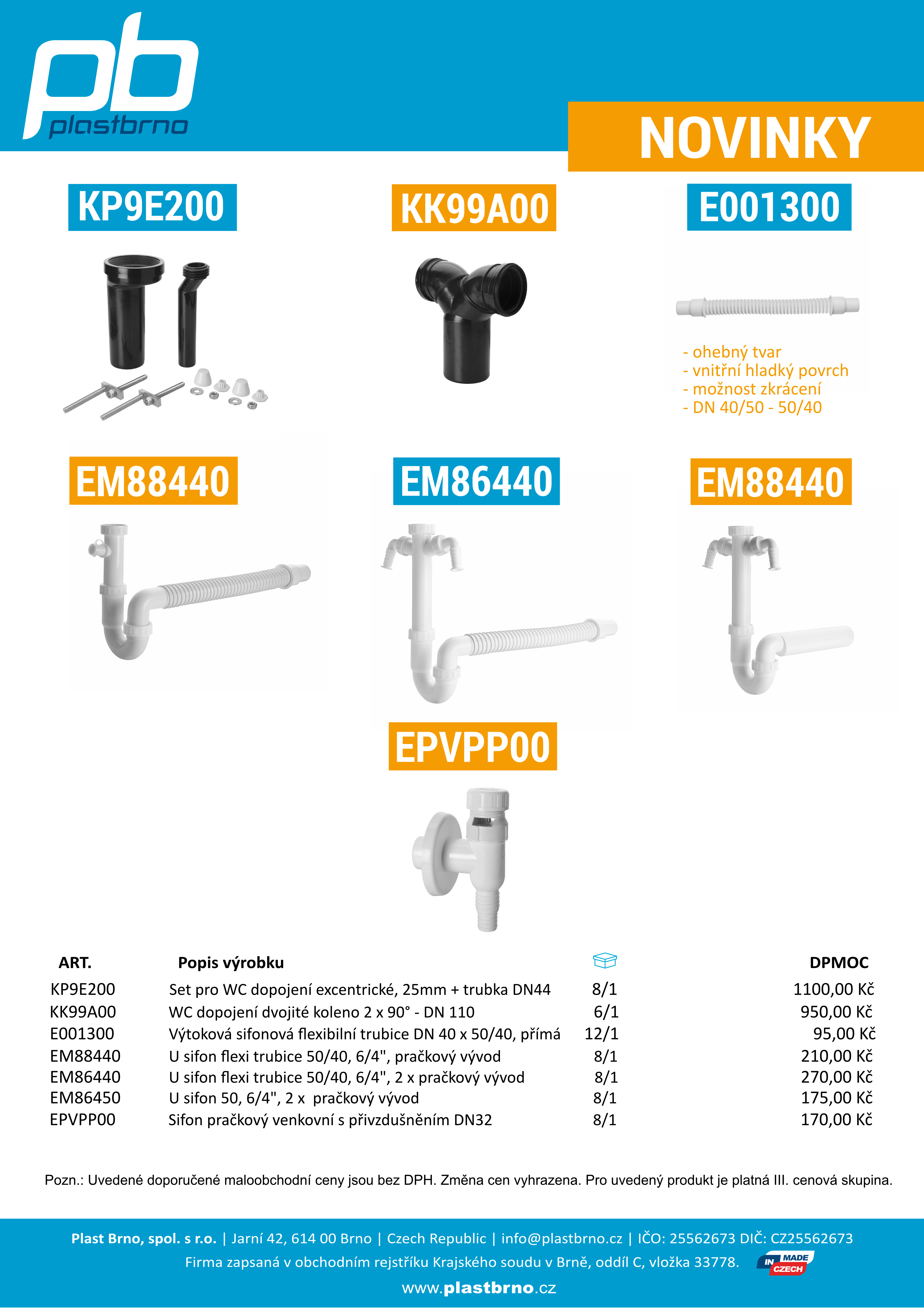 PlastBrno new products